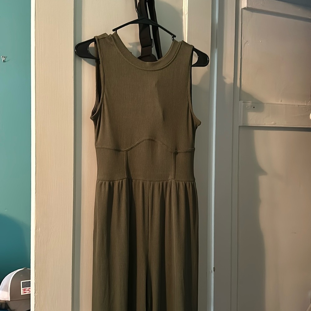 Cider Green Jumpsuit